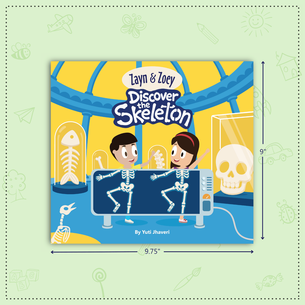 Zayn & Zoey Discover the Skeleton