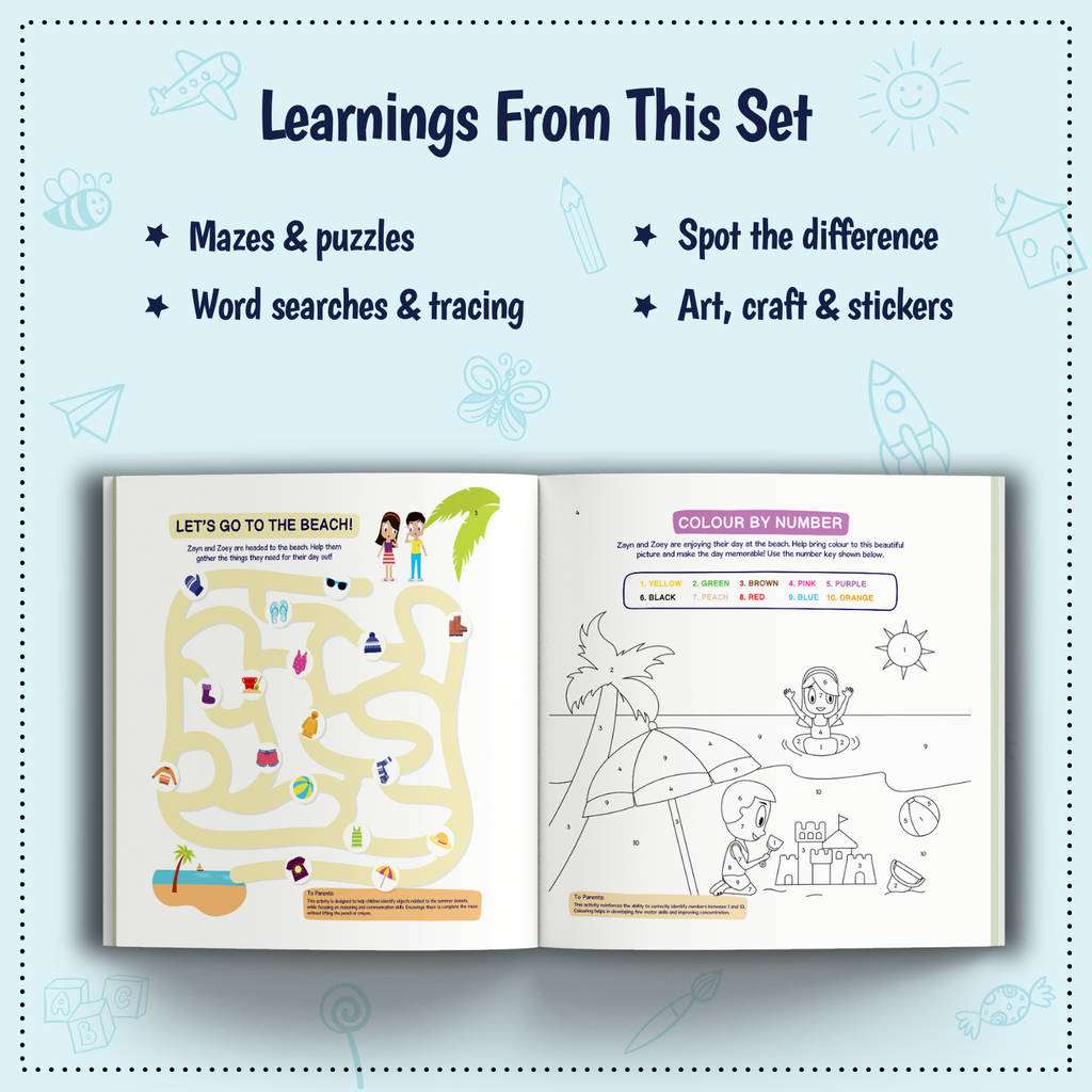 ZAYN & Zoey Activity Book Combo (Set of 3 books)