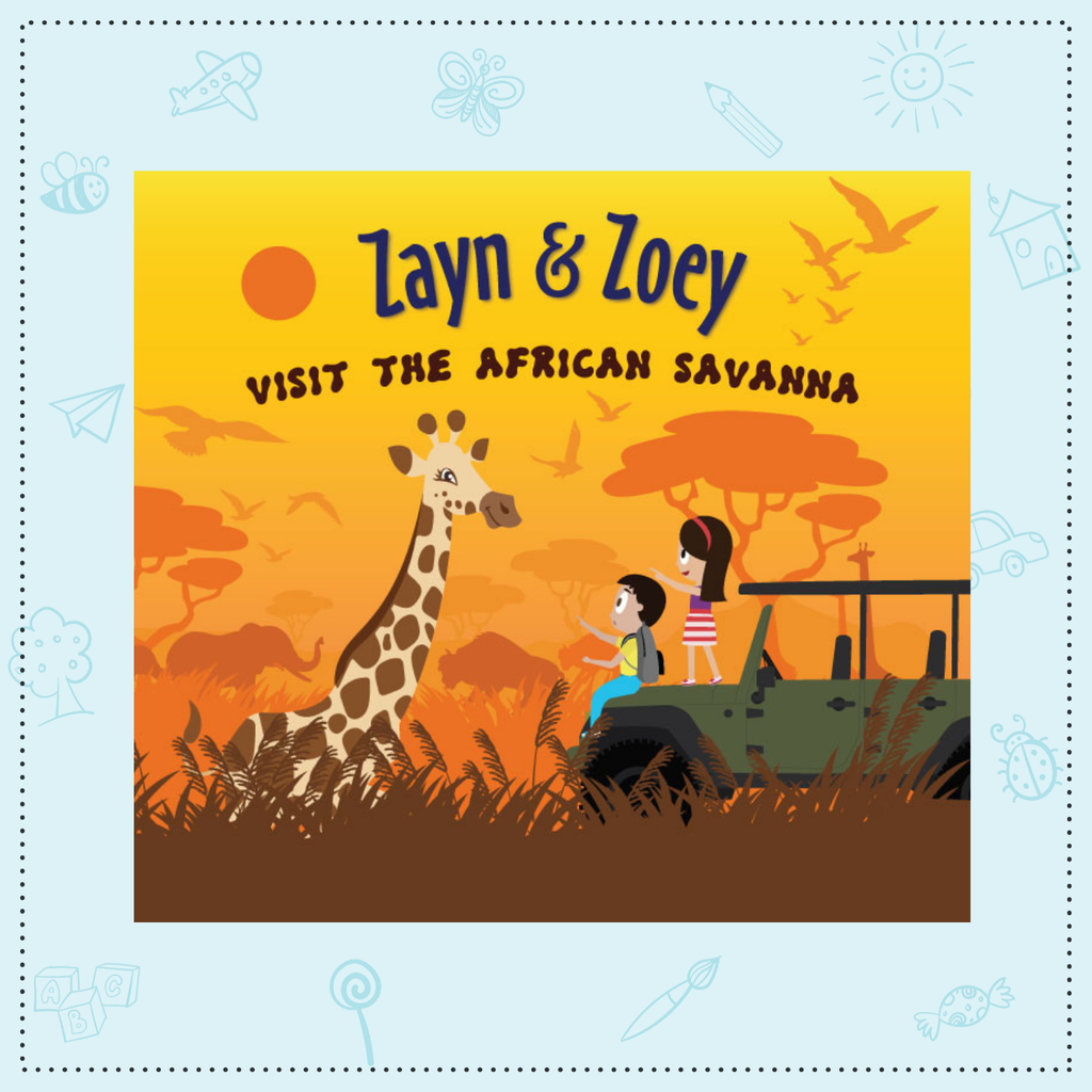 Zayn & Zoey Visit The African Savanna