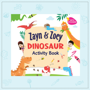 Zayn & Zoey Dinosaurs Activity Book