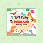Zayn & Zoey Dinosaurs Activity Book