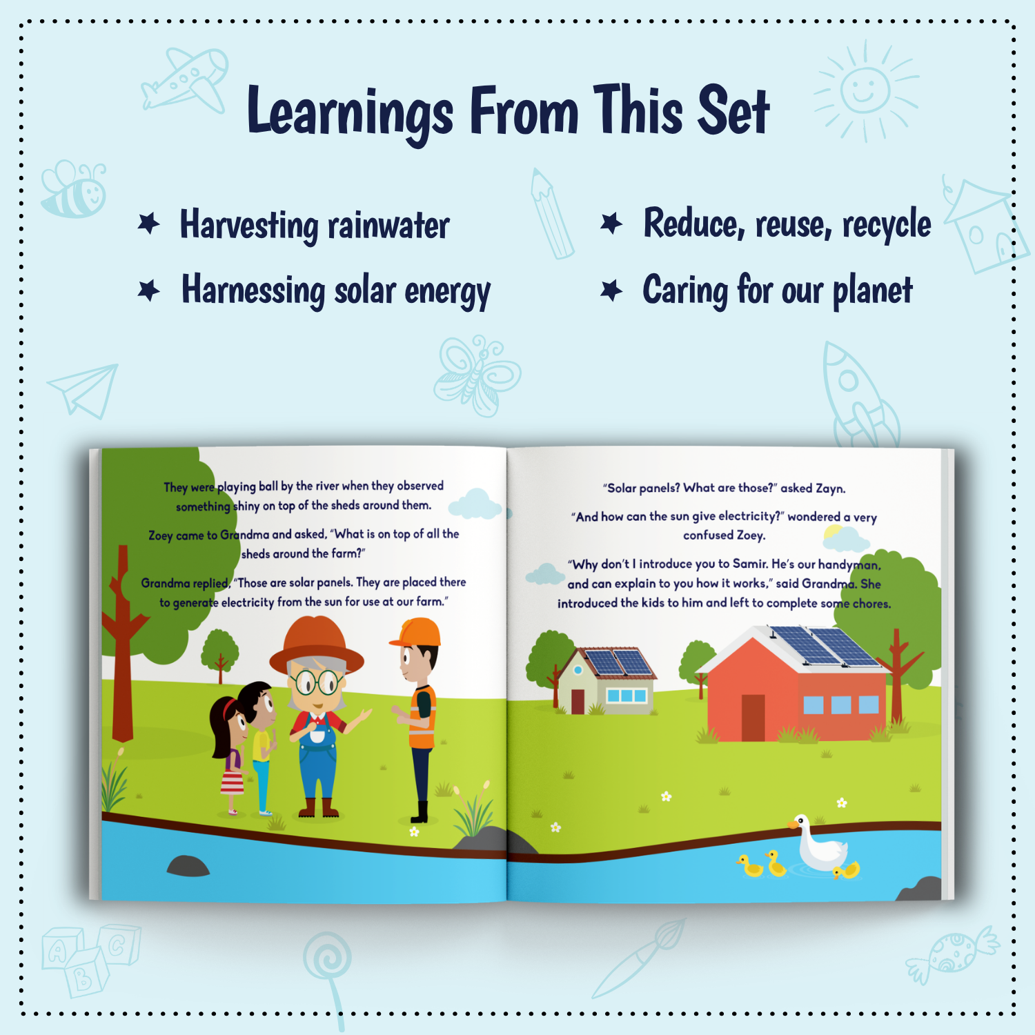 Zayn & Zoey Environment Friendly Series (Set of 3 books)