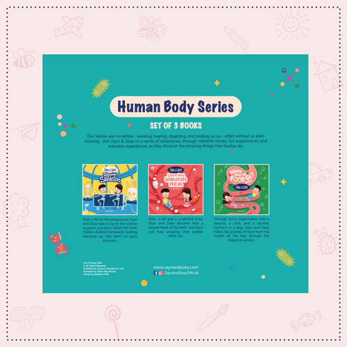 Human Body Series (Set of 3 Books)