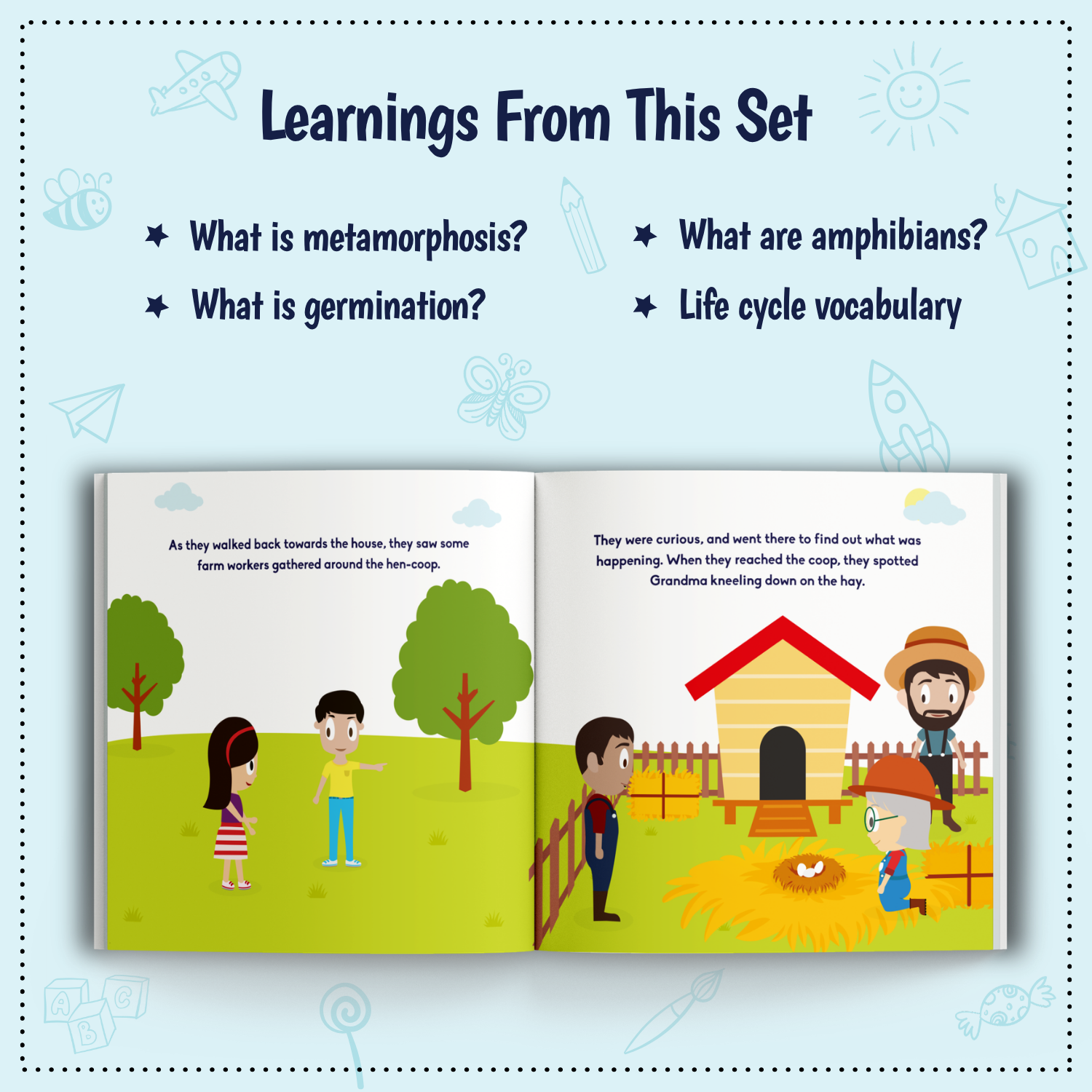 Zayn & Zoey LIFECYCLE (Set of 4 books)