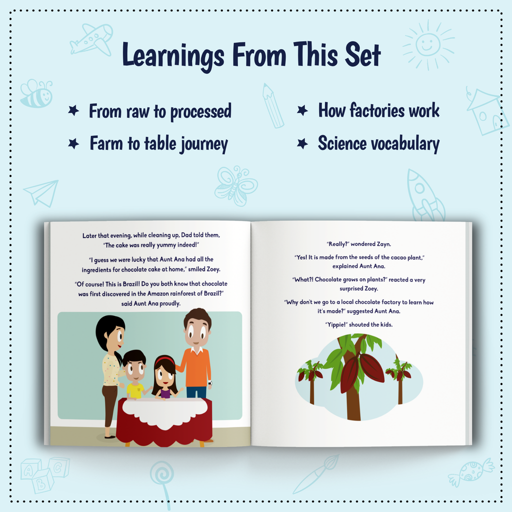 Zayn & Zoey Natural to Processed (Set of 4 books)