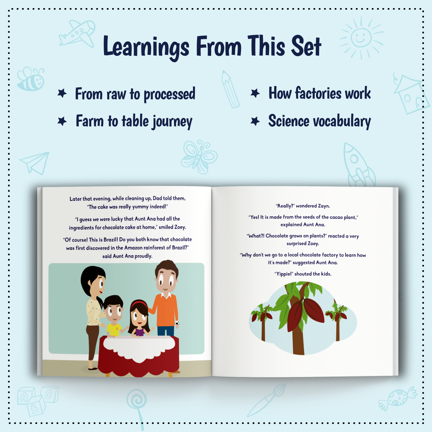 Zayn & Zoey Natural to Processed (Set of 4 books)