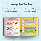 Zayn & Zoey Transport Activity Book