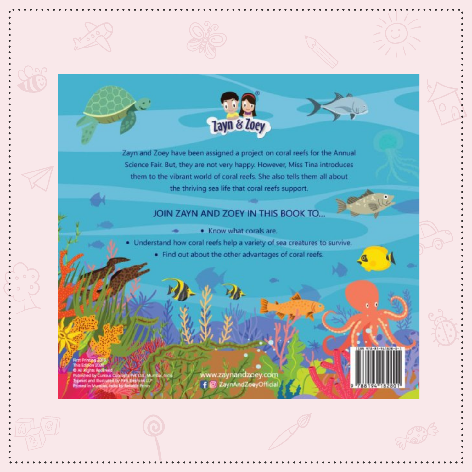 Zayn & Zoey Explore Coral Reefs