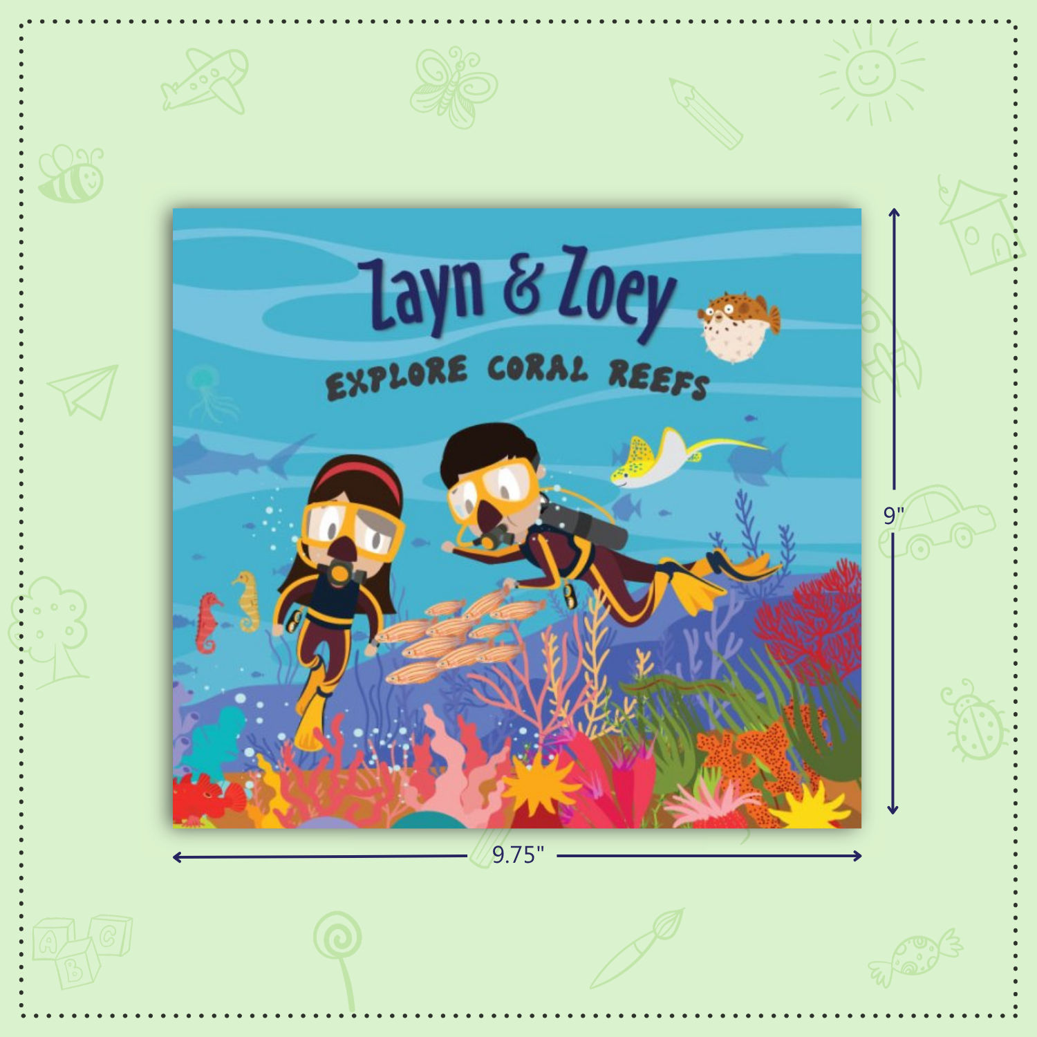 Zayn & Zoey Explore Coral Reefs