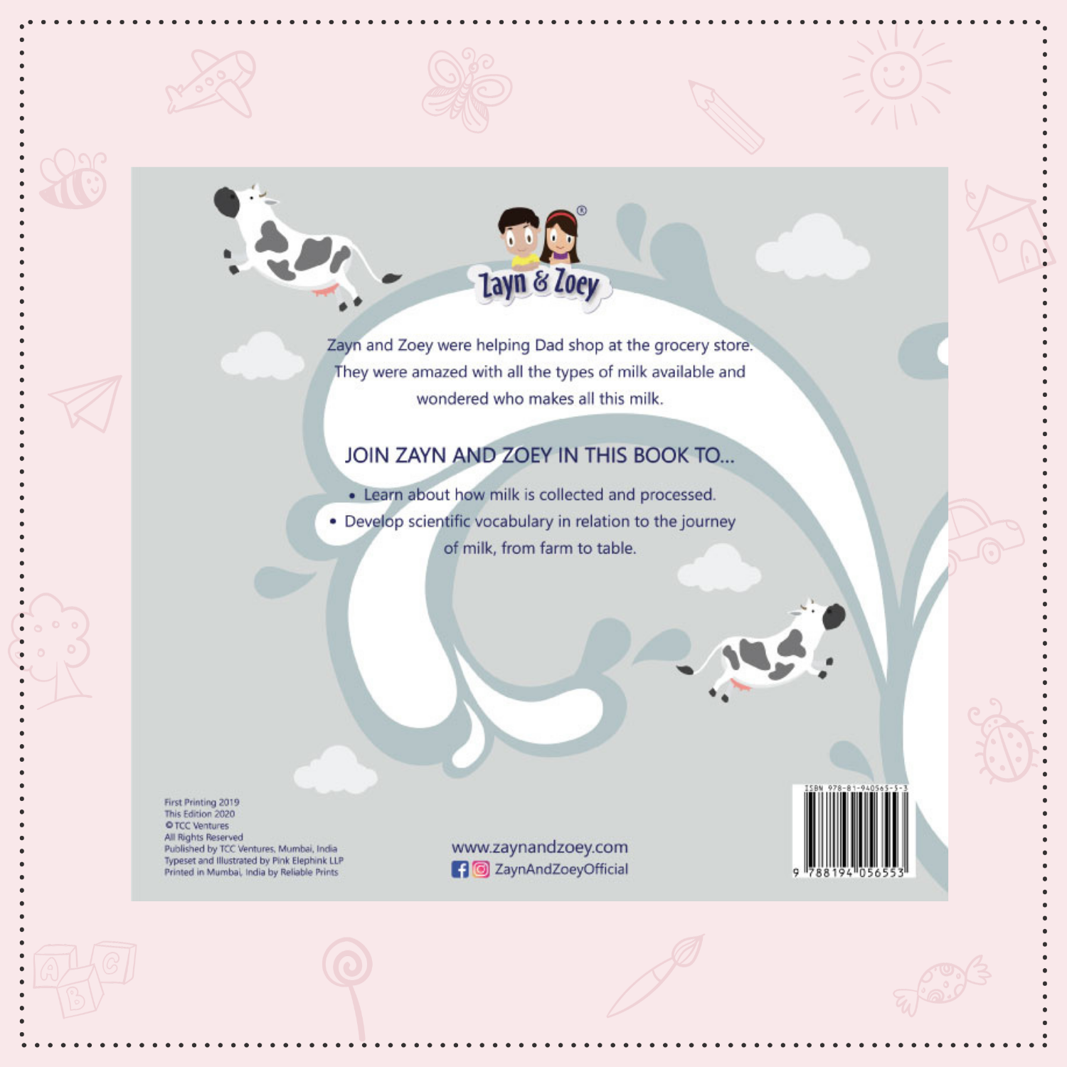 Zayn & Zoey visit a Dairy Farm