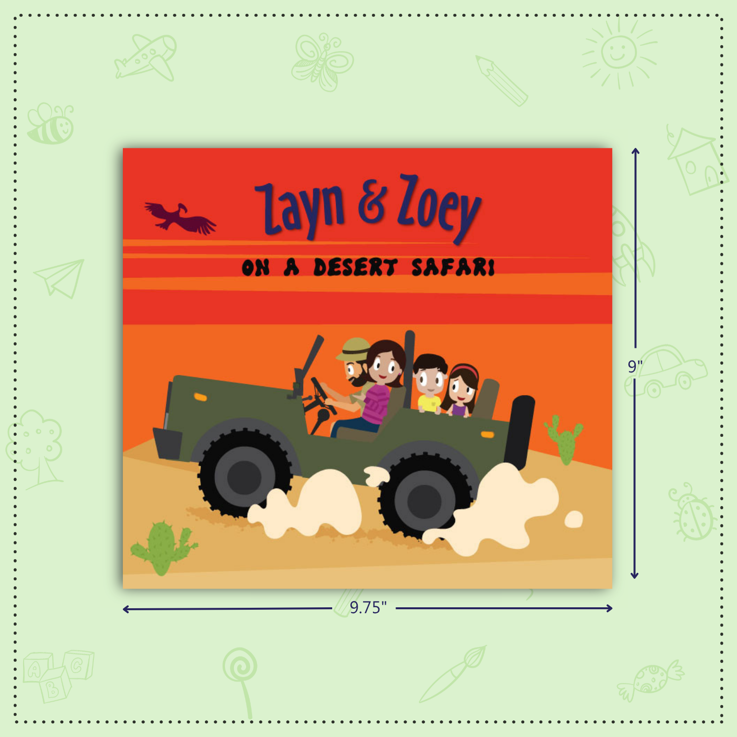 Zayn & Zoey on a Desert Safari