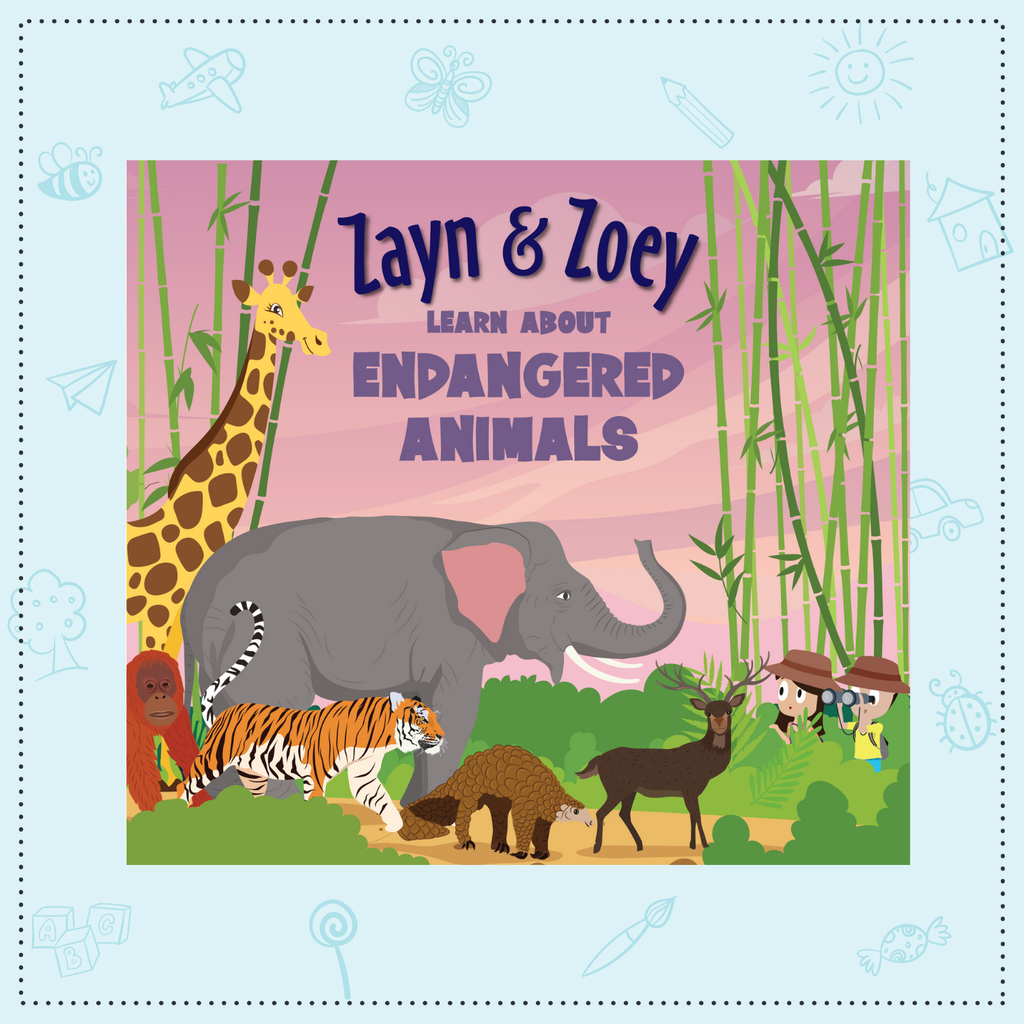 Zayn & Zoey learn about Endangered Animals