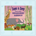 Zayn & Zoey learn about Endangered Animals