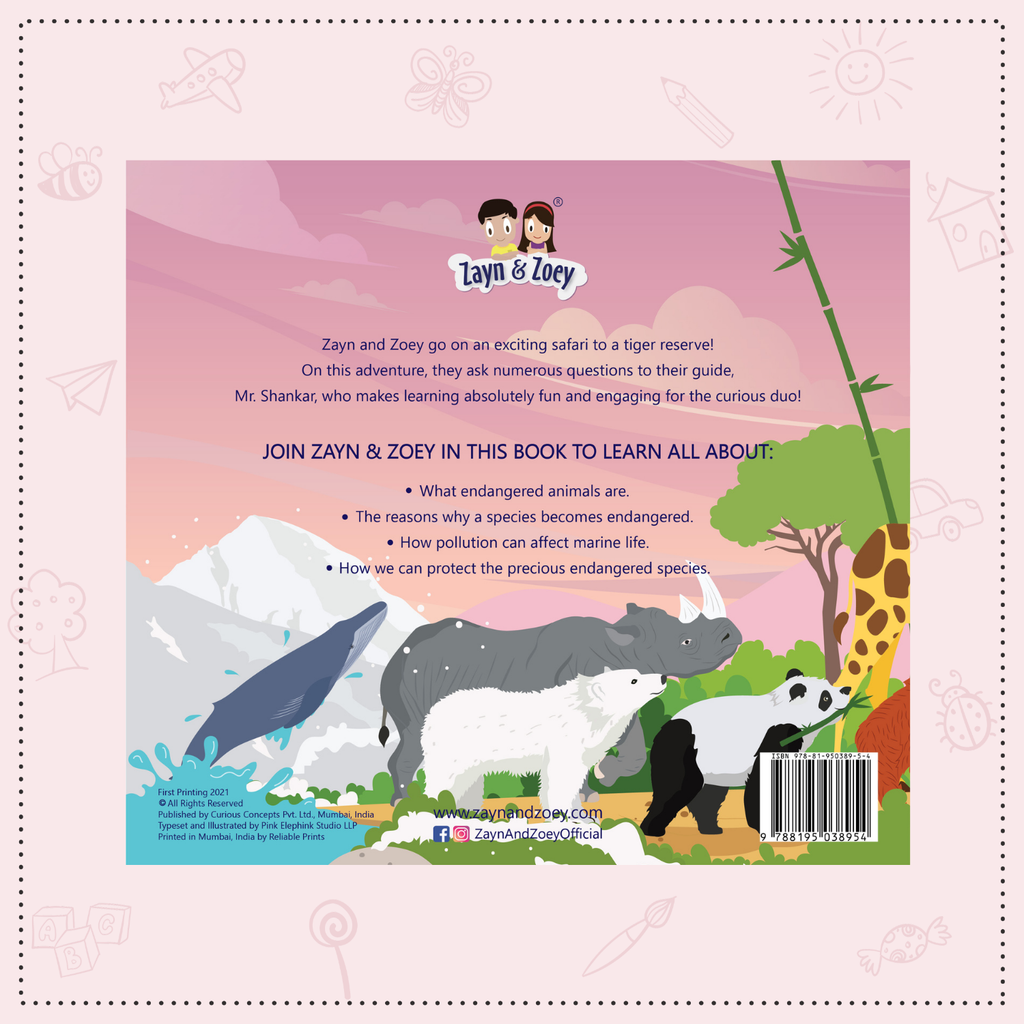 Zayn & Zoey learn about Endangered Animals