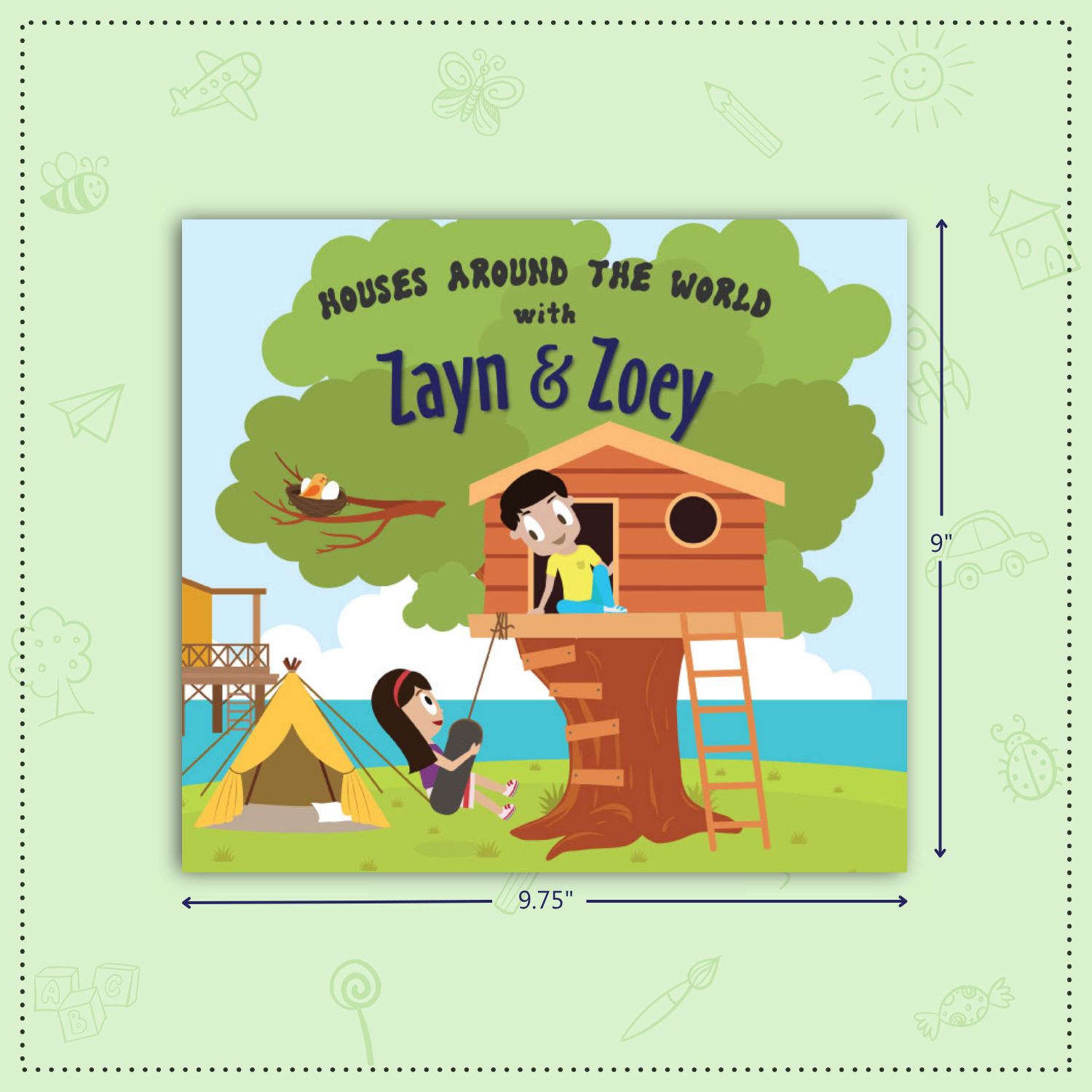Houses Around the World with Zayn & Zoey