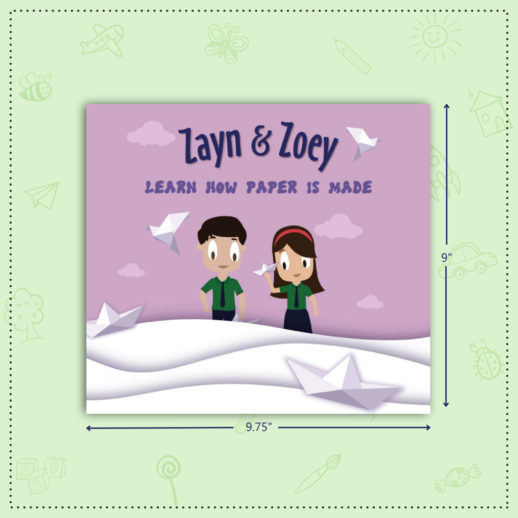 Zayn & Zoey Learn How Paper Is Made