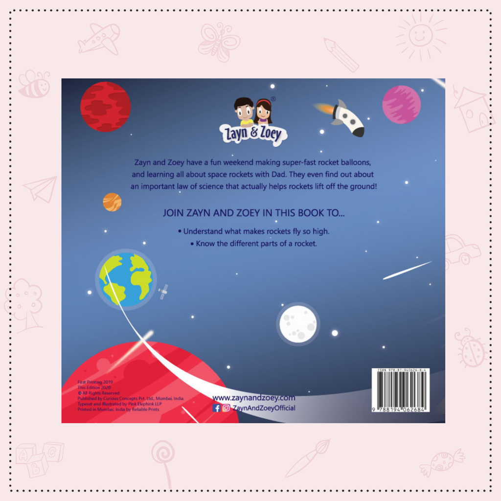 Zayn & Zoey Learn About Rockets