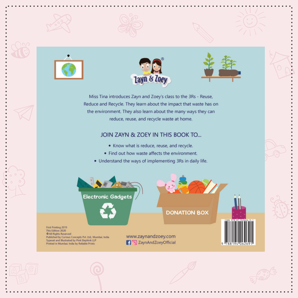 Zayn & Zoey Reduce Reuse Recycle