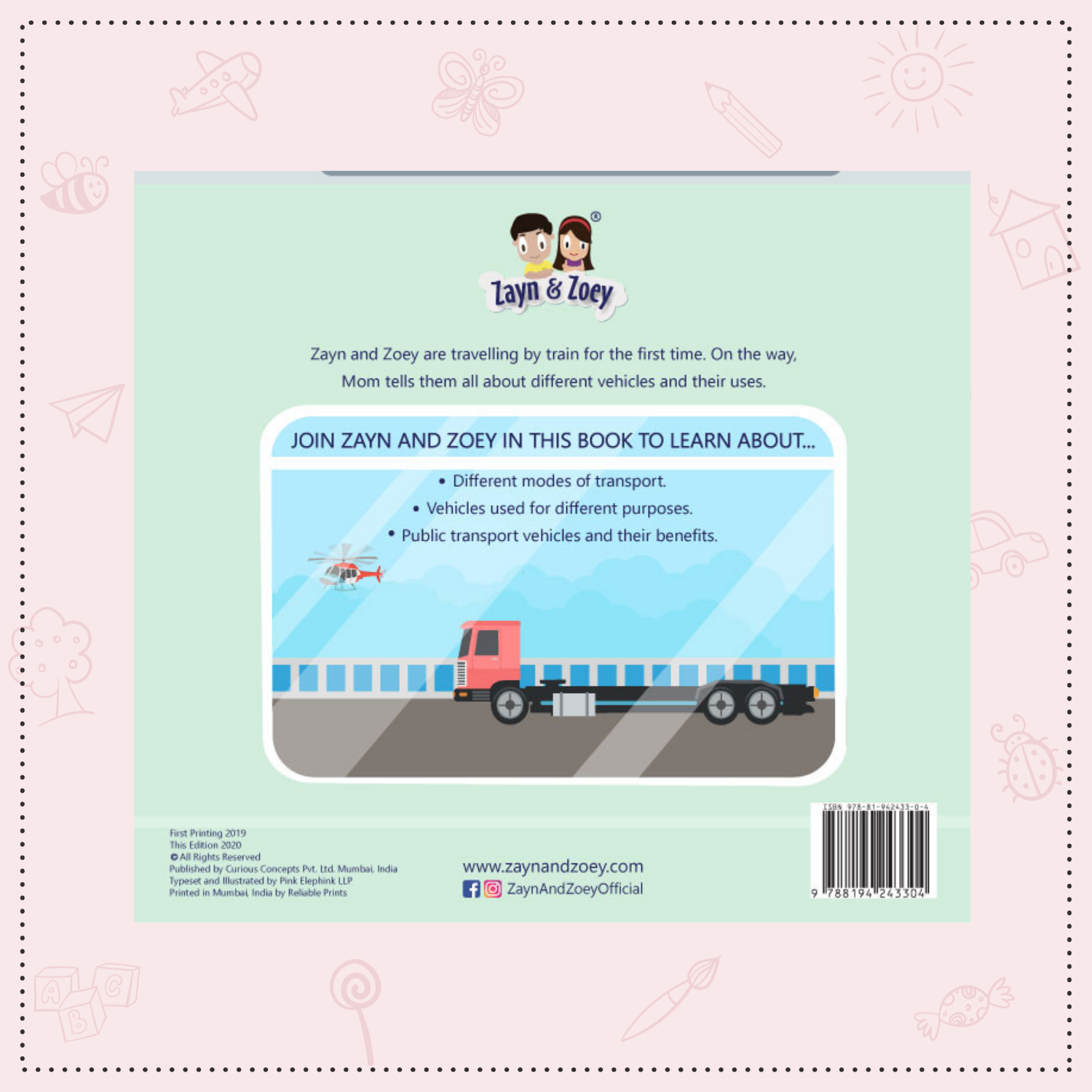 Zayn & Zoey Explore Modes of Transport