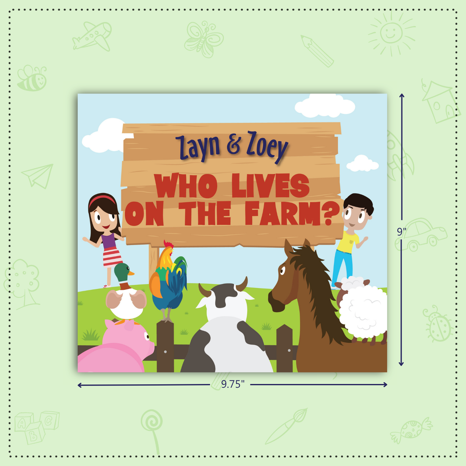 Zayn & Zoey - Who lives on the farm?