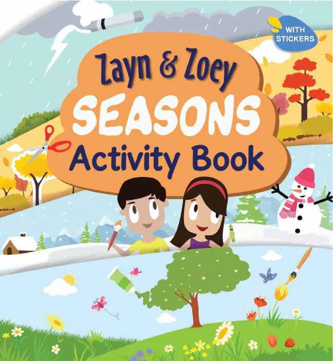 ZAYN & Zoey Activity Book Combo (Set of 3 books)