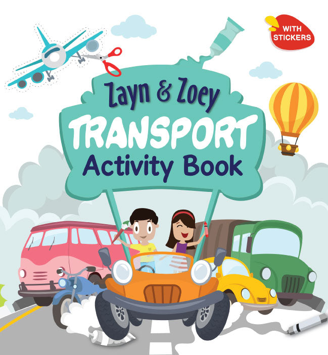 ZAYN & Zoey Activity Book Combo (Set of 3 books)