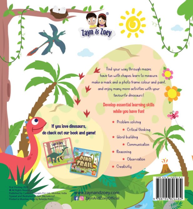 ZAYN & Zoey Activity Book Combo (Set of 3 books)