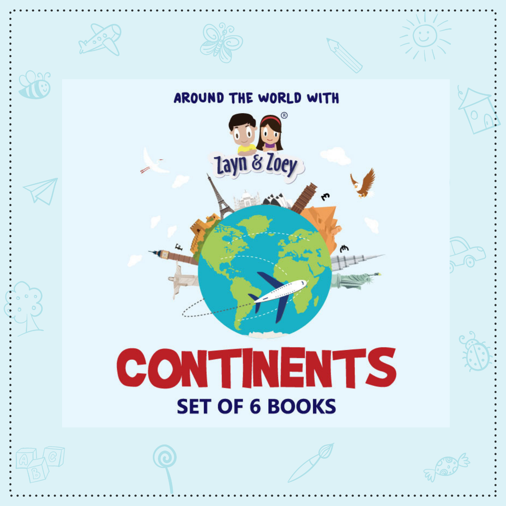 Continents (Set of 6 books)