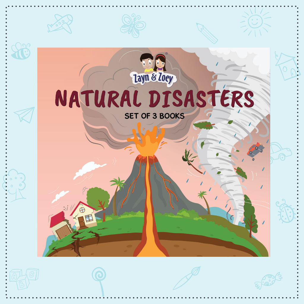 Zayn & Zoey Natural Disasters (Set of 3 books)