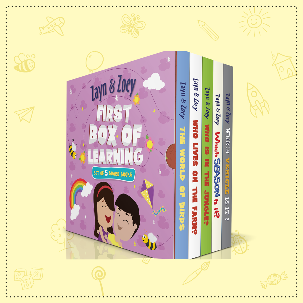 Zayn & Zoey First Box of Learning (Set of 5)