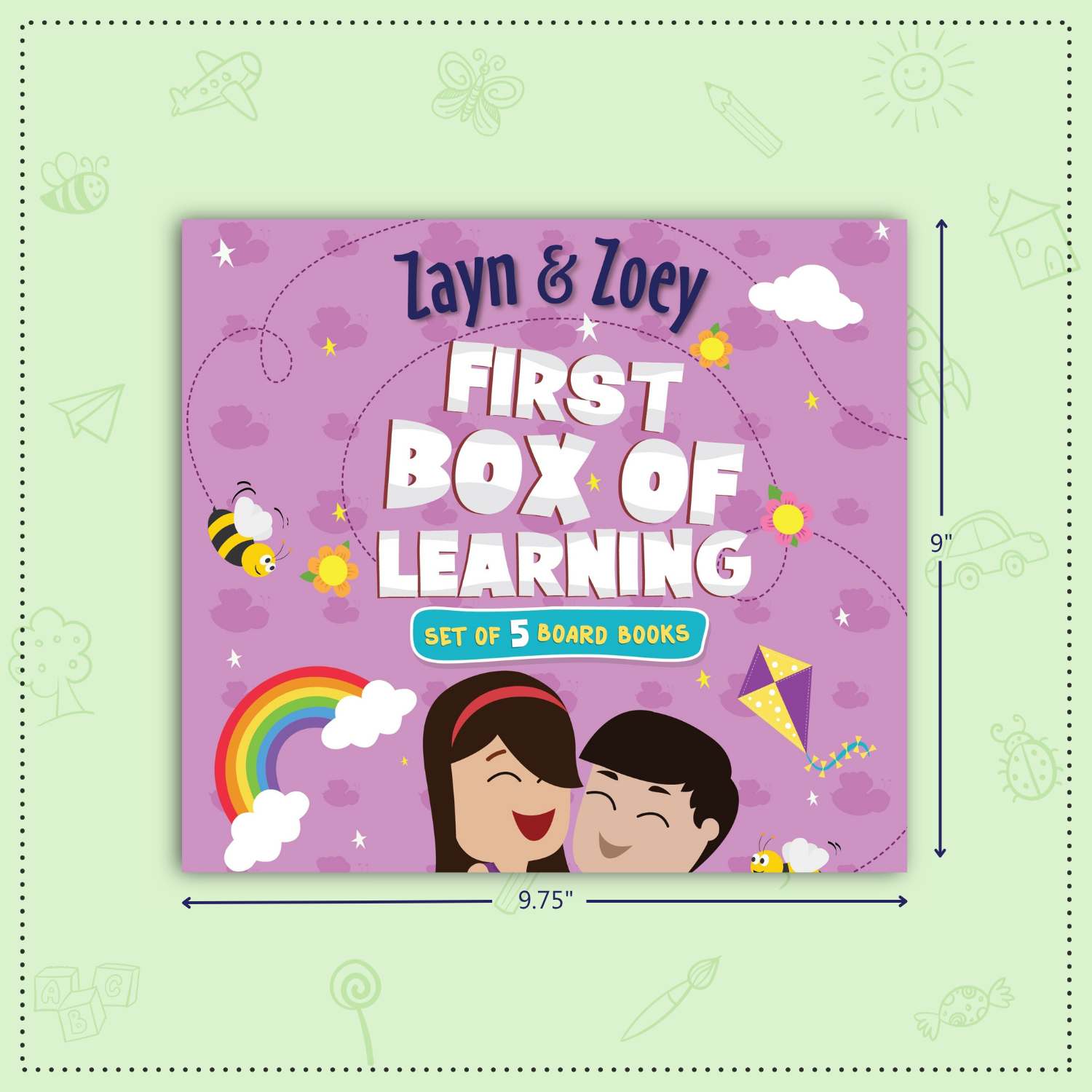 Zayn & Zoey First Box of Learning (Set of 5)