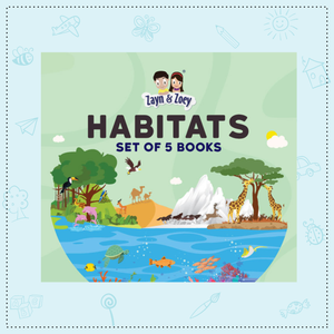 Habitats Set of 5 book