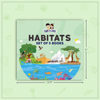 Zayn & Zoey HABITATS (Set of 5 books)