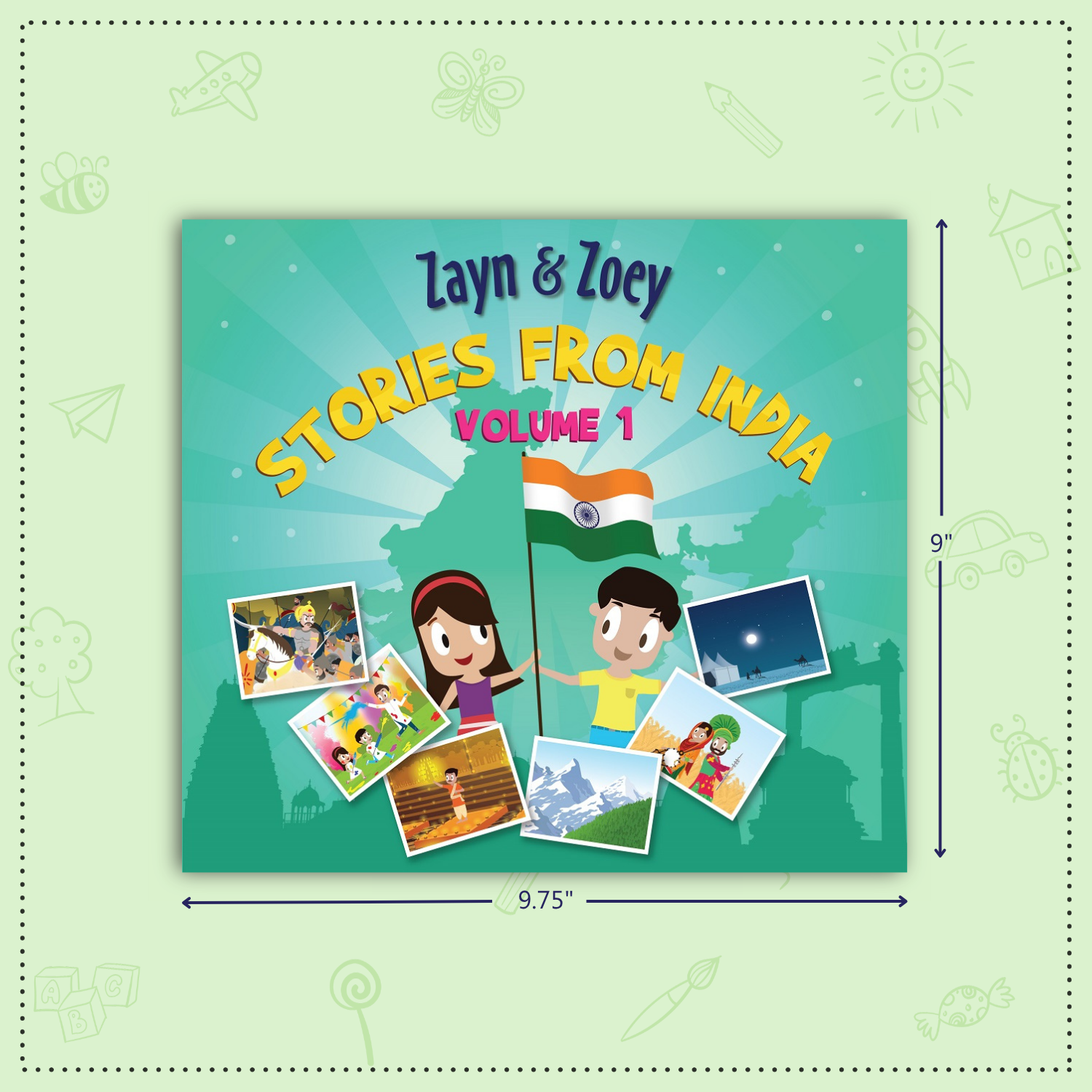 Zayn & Zoey Stories from India (Volume 1)