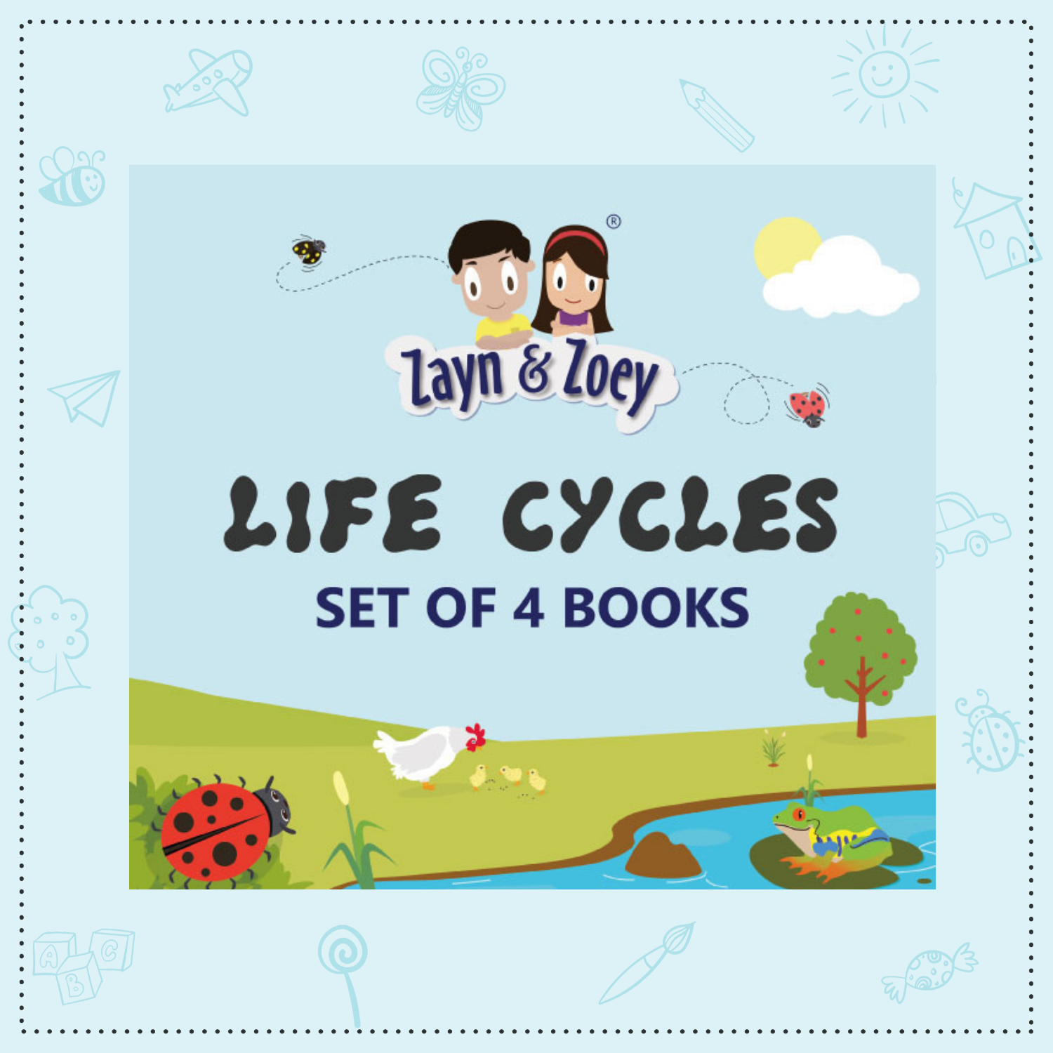 Lifecycle Set of 4 books