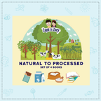 Natural to Processed Set of 4 books