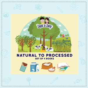 Natural to Processed Set of 4 books
