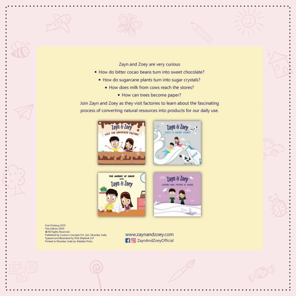 Zayn & Zoey Natural to Processed (Set of 4 books)