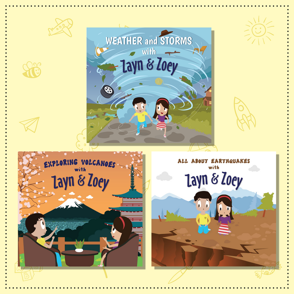 Zayn & Zoey Natural Disasters (Set of 3 books)