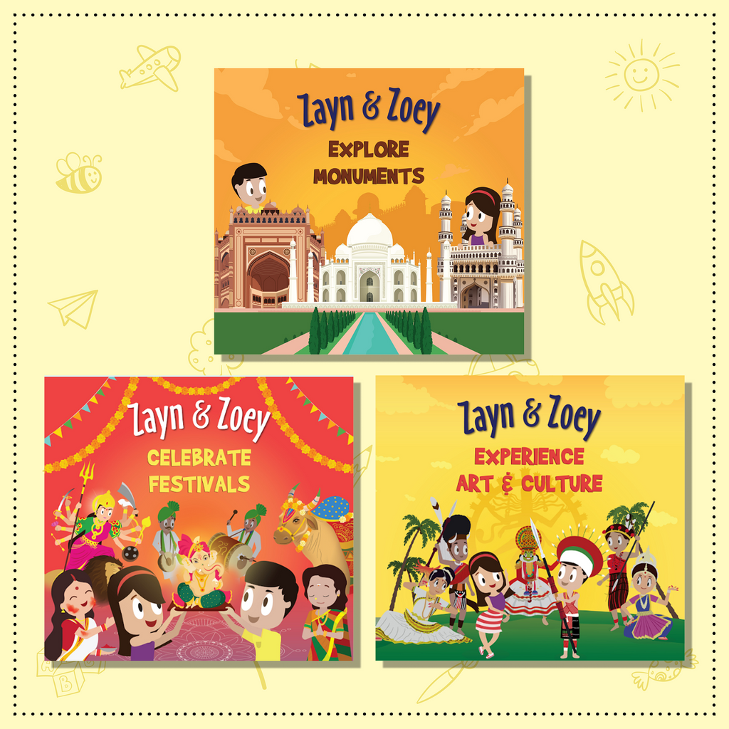Zayn & Zoey Stories from India (Volume 2)